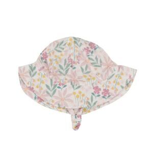 Angel Dear Sunhat Pinwheel Floral Size 0-6 Months NWT